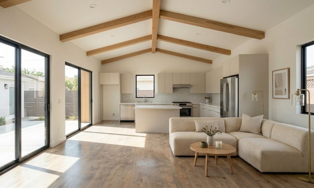 ADU Interior — Open Concept by Luz Builders Inc.