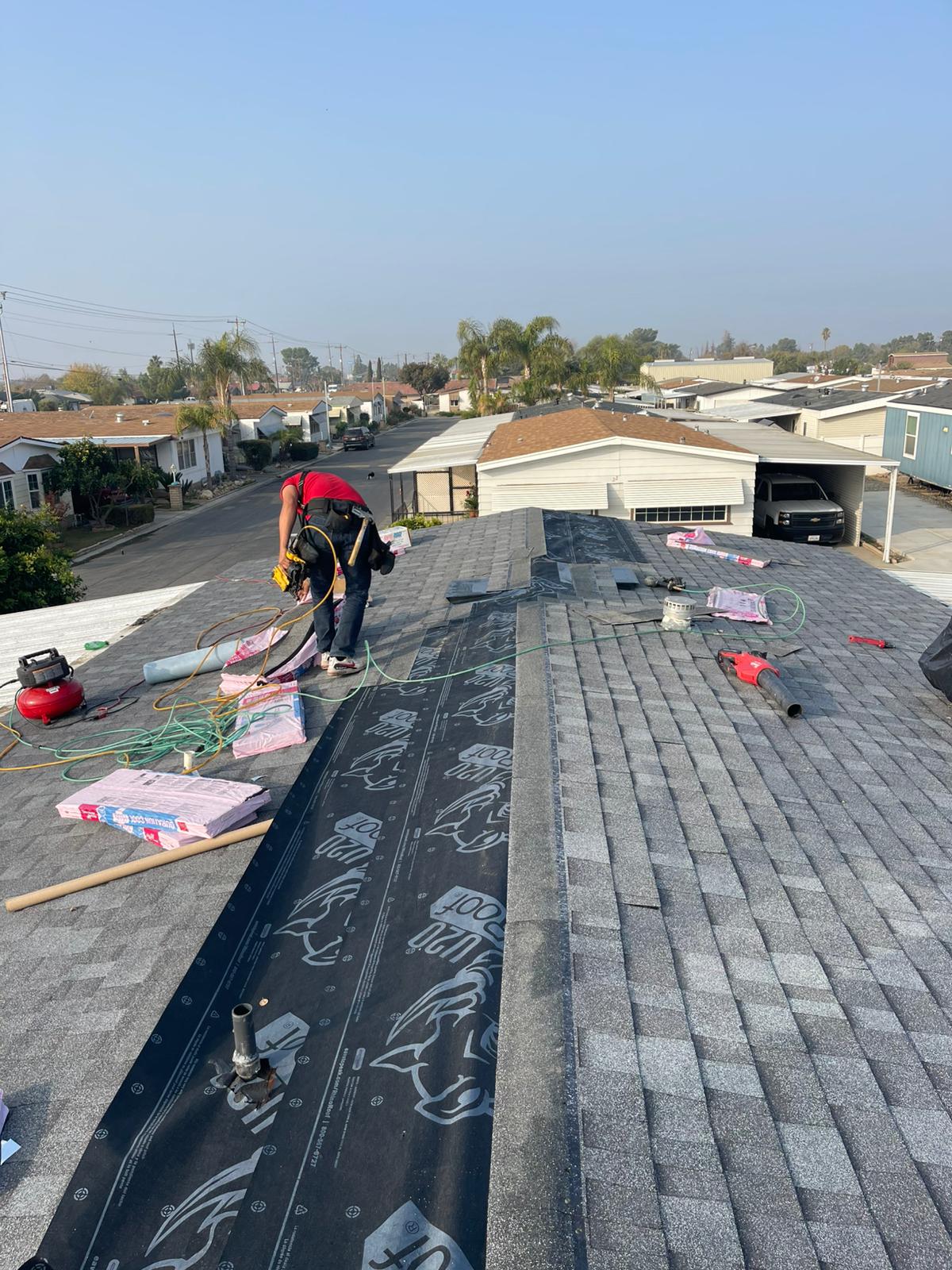 Shingle Roof Installation by Luz Builders Inc.