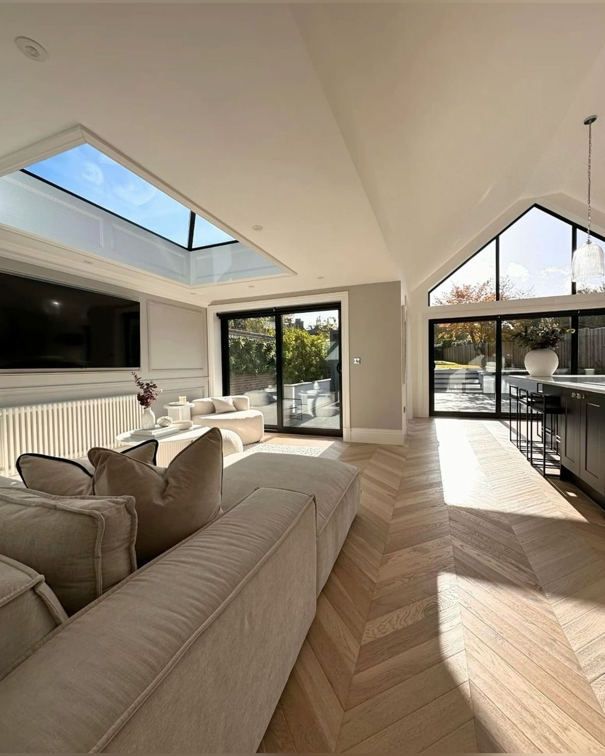 Room Addition — Vaulted Ceilings